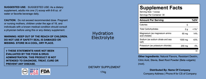 Hydration Electrolyte+