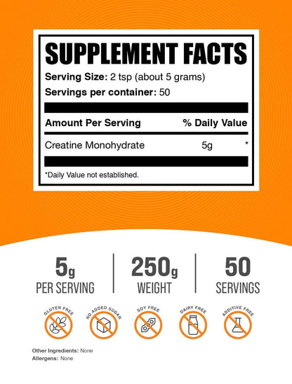 BulkSupplements.com Creatine Monohydrate Powder - Creatine Flavored Powder Supplement, Micronized - Mango Tango Flavor, 7g per Serving, 700g (1.5 lbs) (Pack of 1)