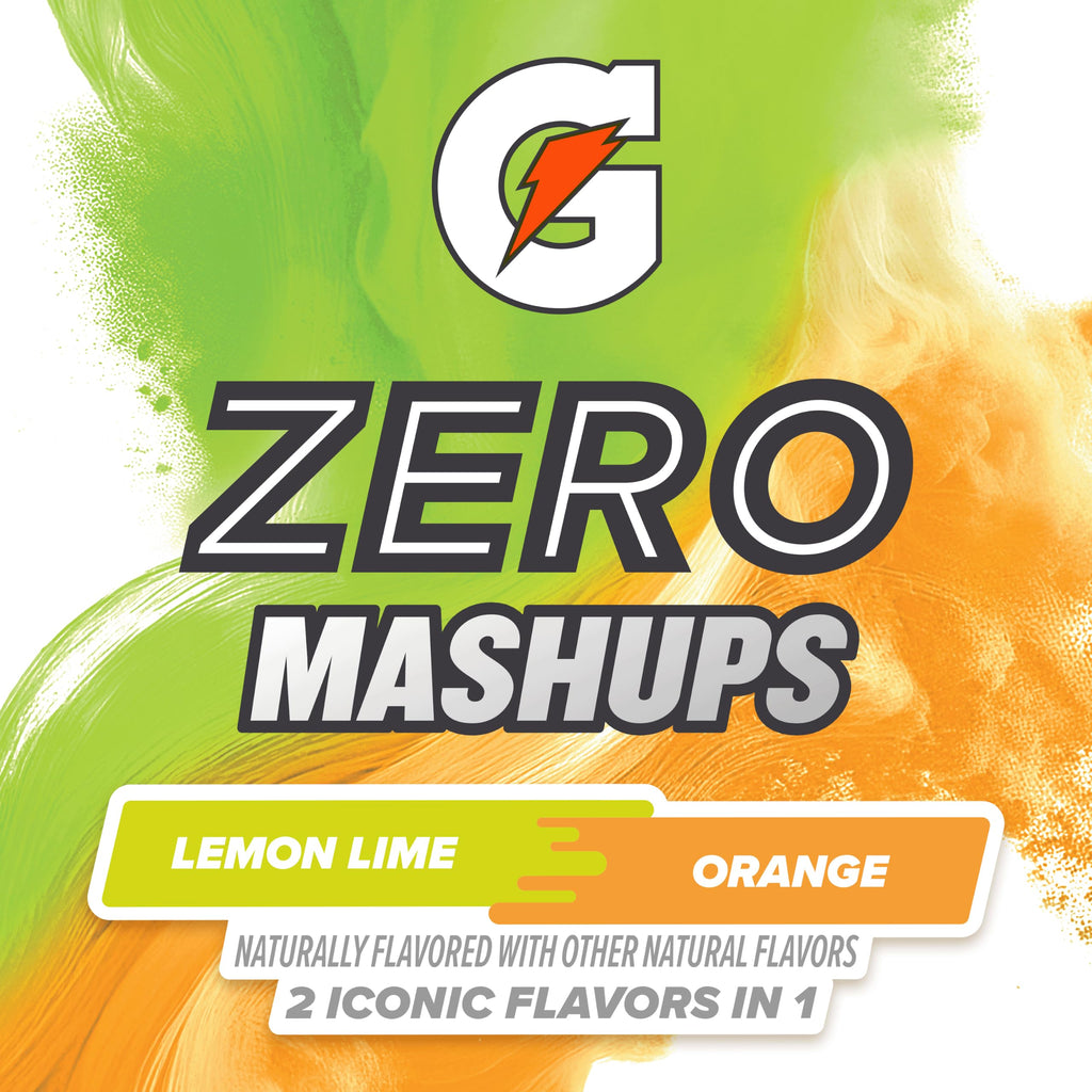 Gatorade Zero Sugar Powder, 3 Flavor Variety Pack, (32 Servings)