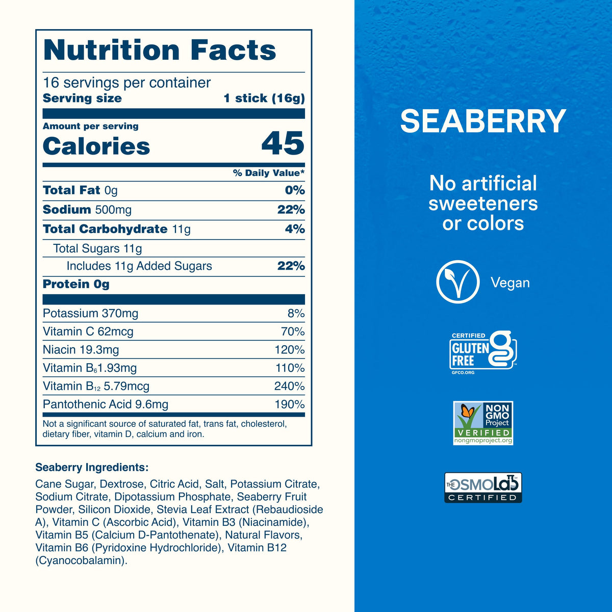 Liquid I.V. Hydration Electrolytes, Lemon Lime, 16 Count