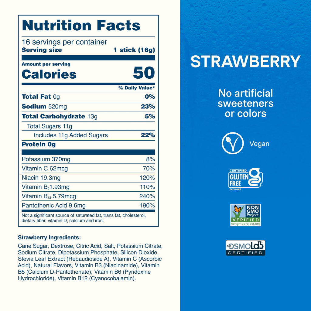Liquid I.V. Hydration Electrolytes, Lemon Lime, 16 Count