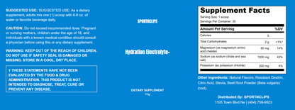 Hydration Electrolyte+